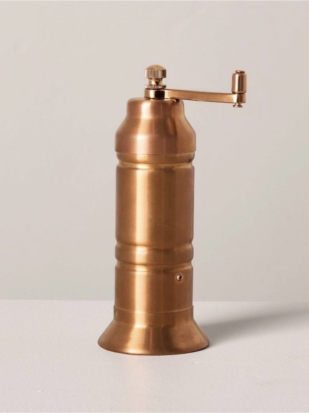 NEW Hearth & Hand with Magnolia Salt and Pepper Crank Grinder Copper Finish